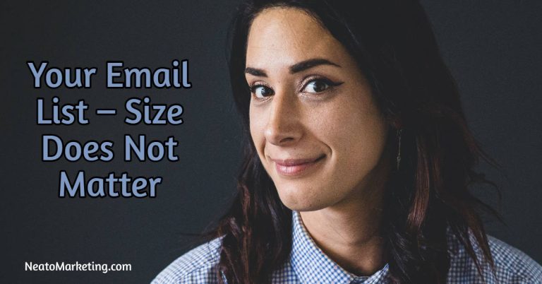 your email list size does not matter
